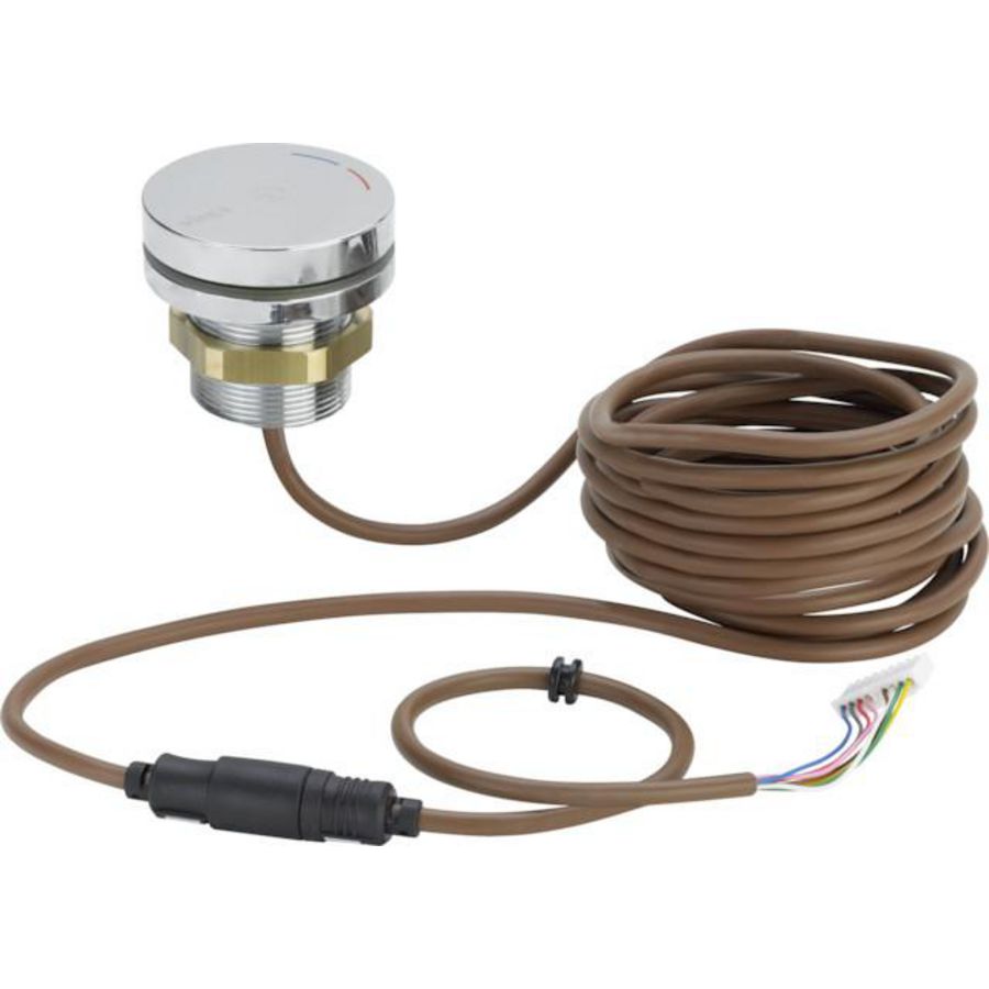 BEDIENINGSELEMENT 55 messing/verchroomd/Helderglans 6146210