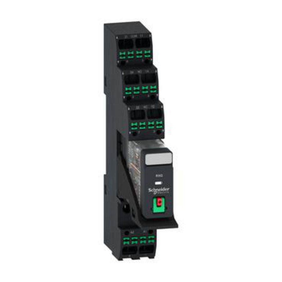 Harmony voorgemonteerd relais 5A 2CO geen LED vergren VVE=10
