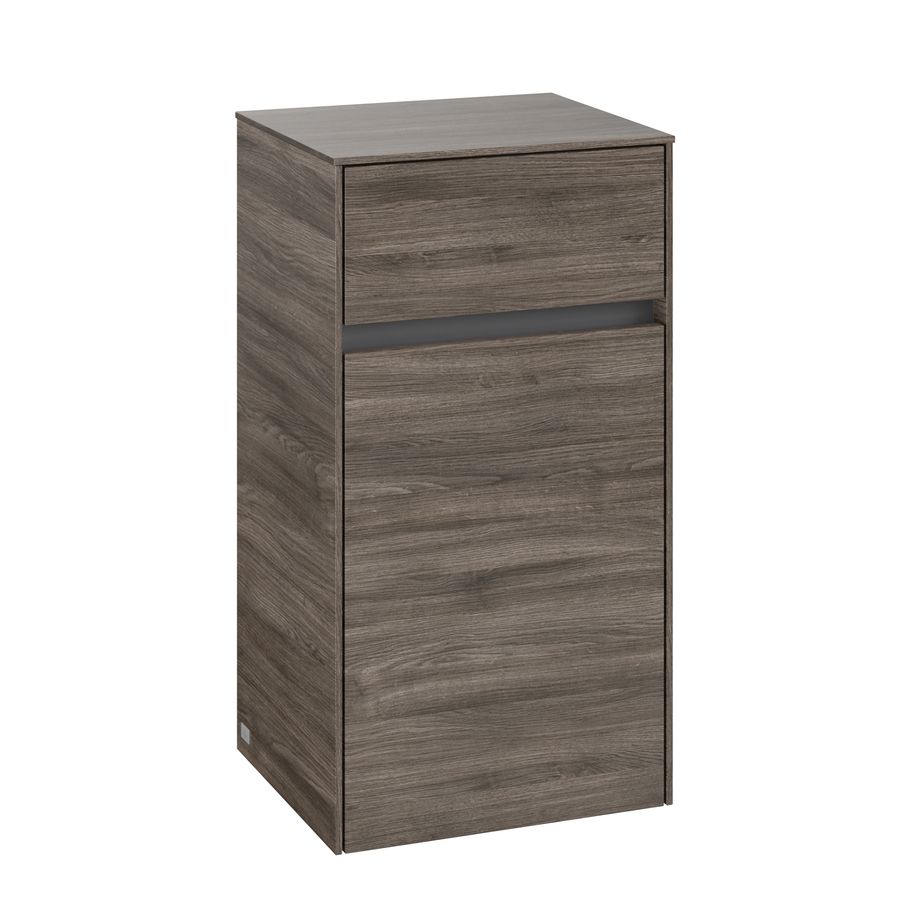 Zijkast Collaro 404 x 748 x 349 mm Stone Oak C03200RK