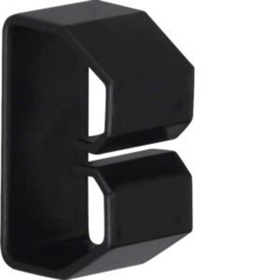 Kabelhouder voor kanaal 37x50mm LKG zwart