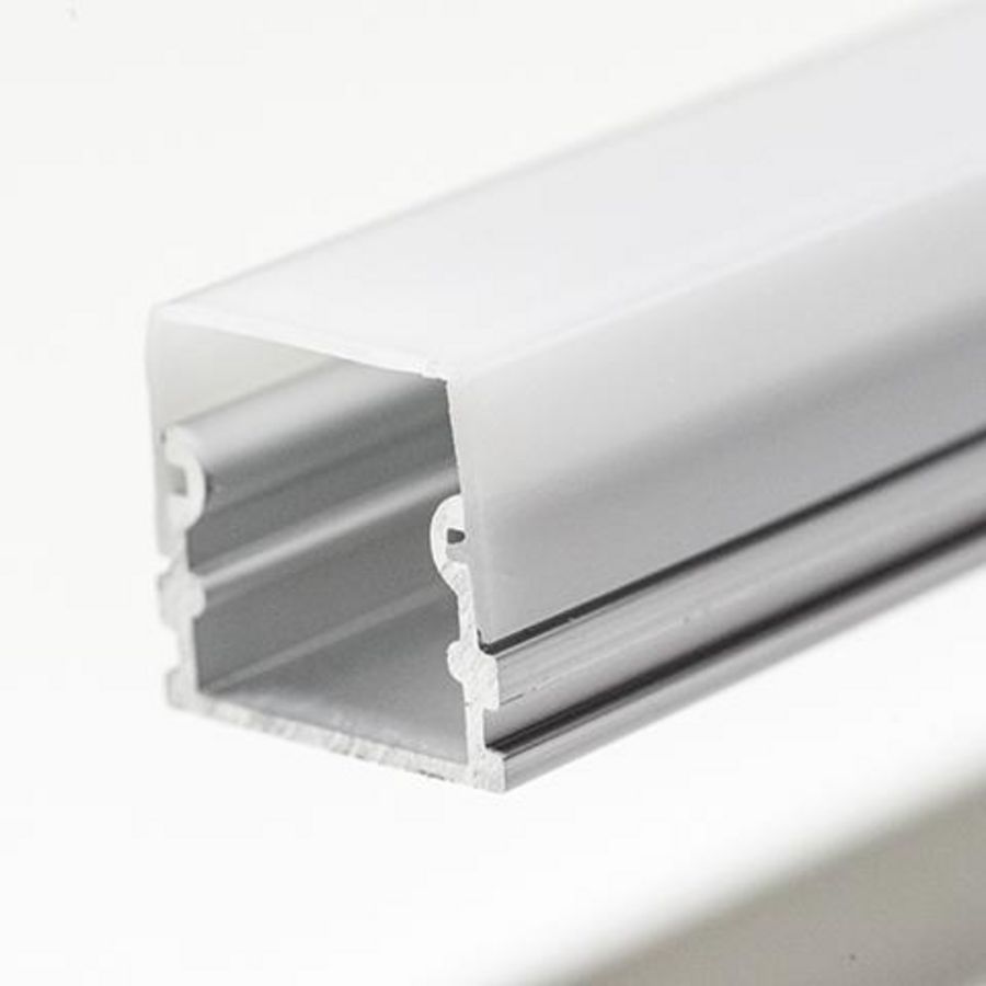 Aluminium profiel 2m Opbouw 21mm 46291150