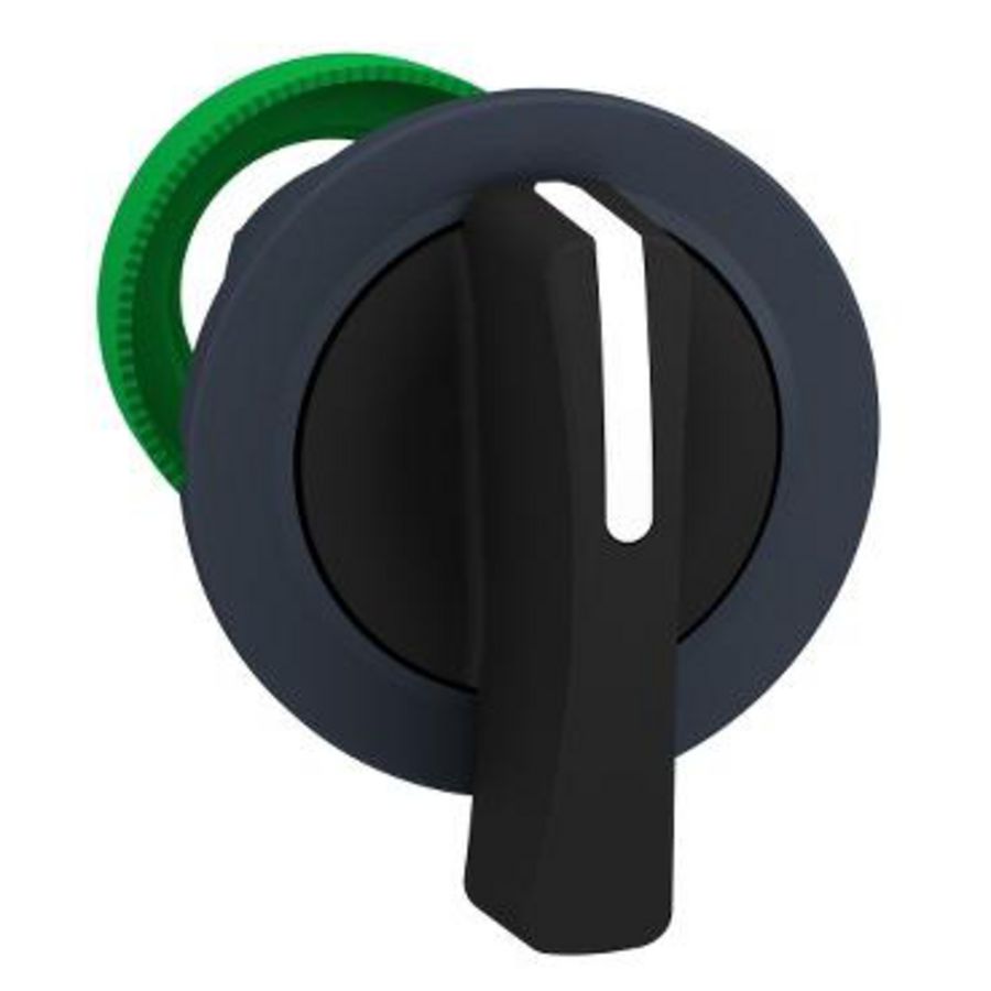 Kop keuzeschakelaar 2 pos terugv R naar L Lange hend XB5