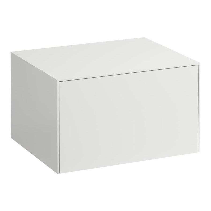 Lade-Element 600 1 Lade Zonder Uitsparing/mat wit