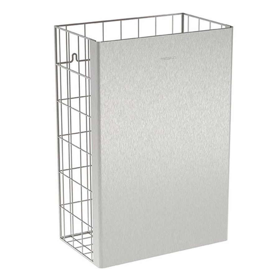 Afvalemmer Public Universal 60l geborsteld rvs