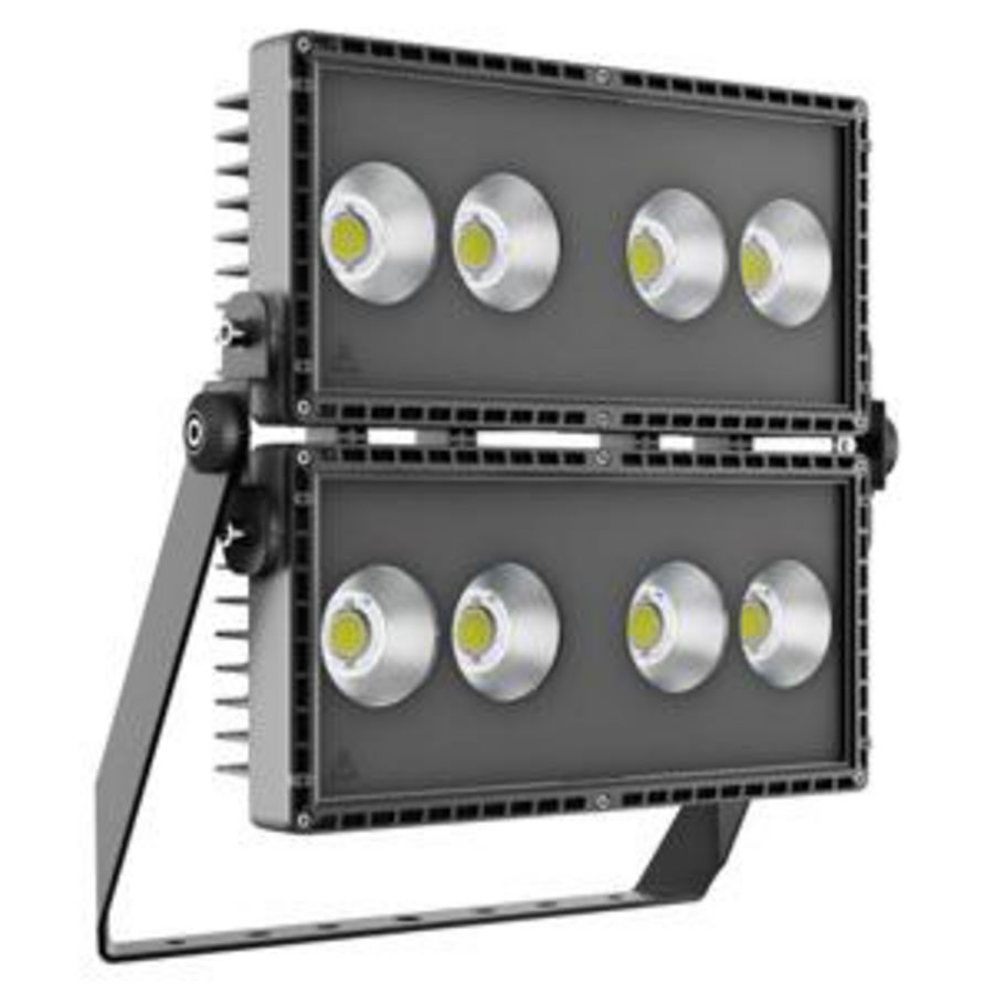 LED-Schijnwerpers 3000K 600W statisch 2CH symmetrisch Optiek