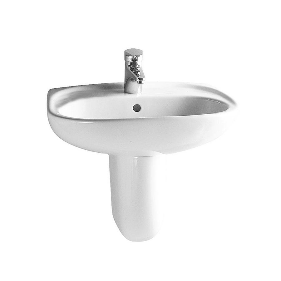 Wastafel WISA Sydney 55cm wit