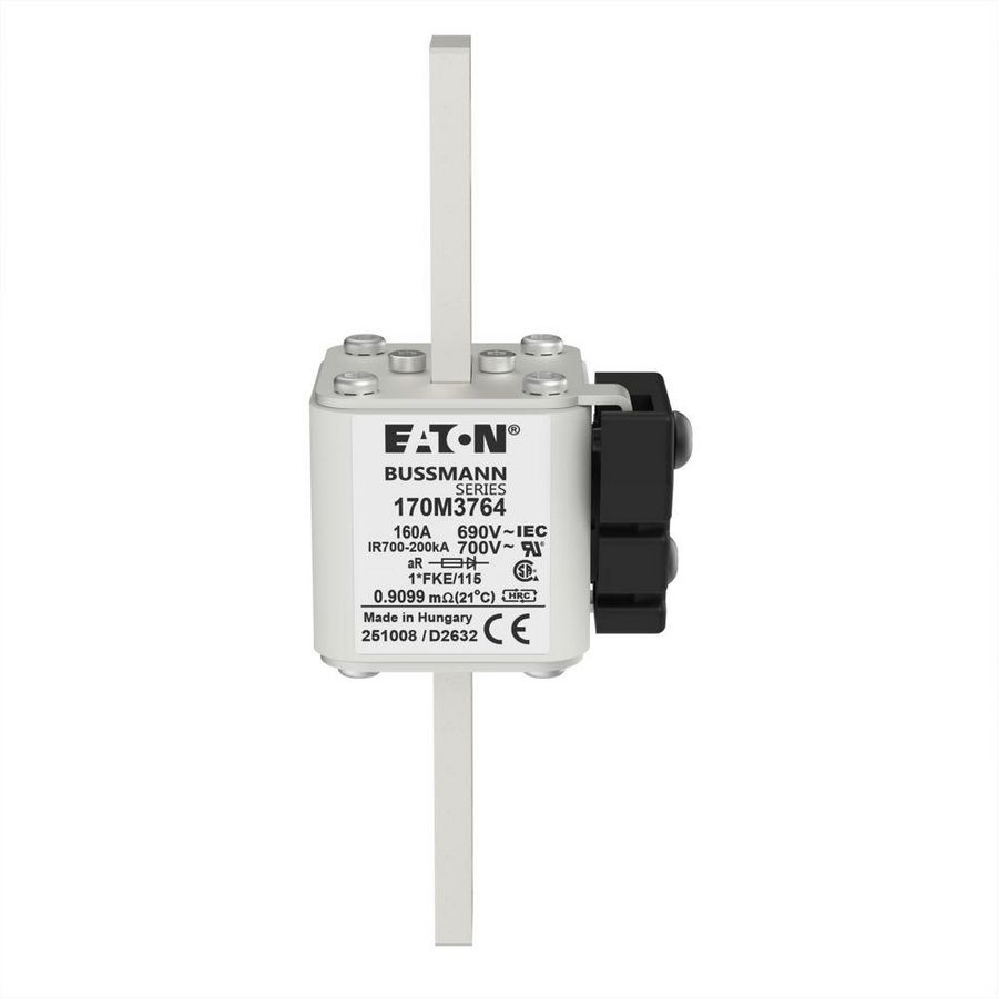 Zekering h. snelheid 160A AC 690V 200kA compact 1 45x VVE=2