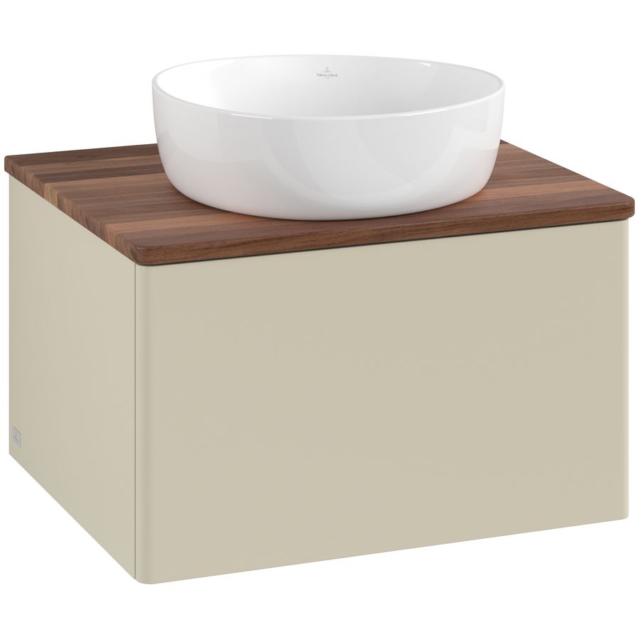 Wastafelonderkast Antao 600x360x500mm S.Grey Matt Lacquer K29012HJ