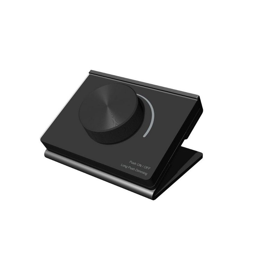 Afstandsbediening RF SC 1 zone tafeldraaidimmer zwart