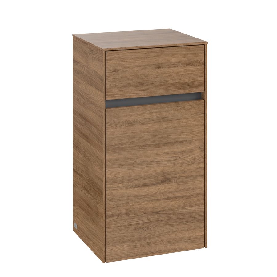 Zijkast Collaro 404 x 748 x 349 mm Oak Kansas C03201RH