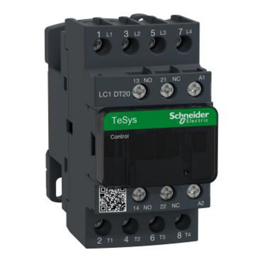 Contactor 2M+2V HC M+V AC-1<=440V 20A Stuurspanning D