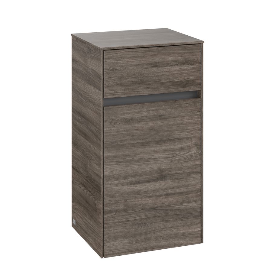 Zijkast Collaro 404 x 748 x 349 mm Stone Oak C03201RK