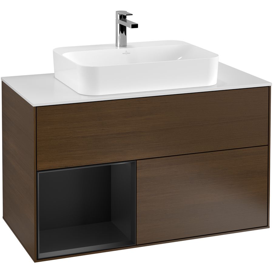 Wastafelonderkast Finion 1000x603x501mm W.Veneer G361PDGN