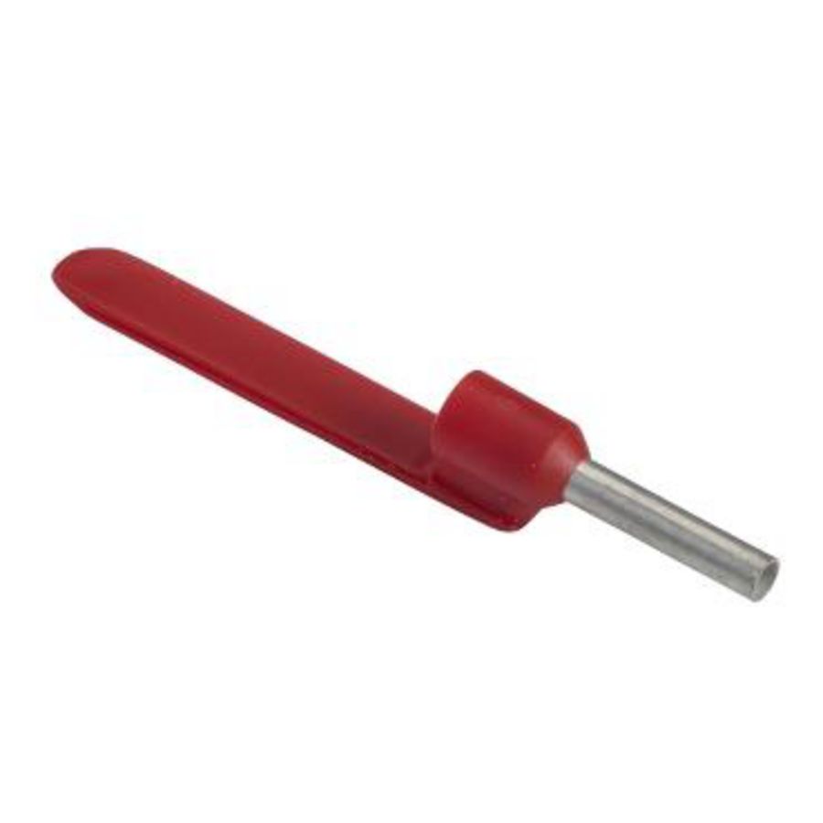 Draadbusjes Markeerbaar 1mm² Type Middel Rood VVE=1000