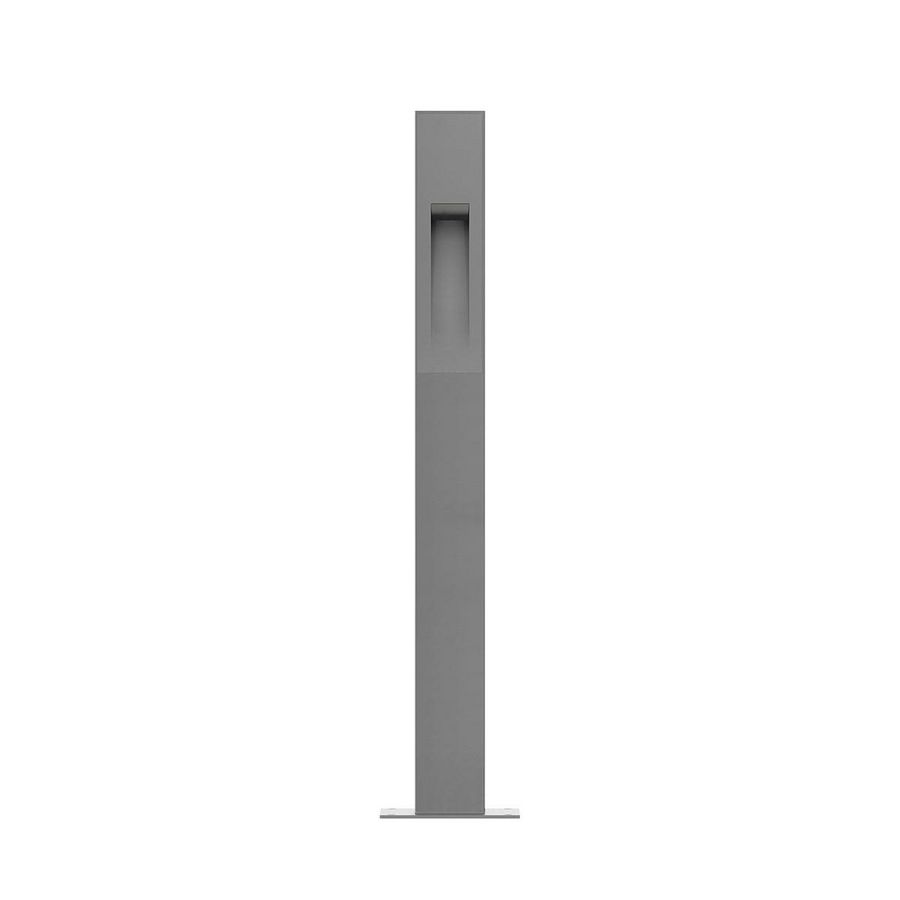 LED-Bollard 4000K 4W statisch asymm. extra verspeidende Opti