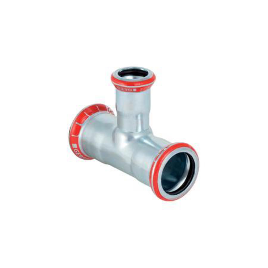 T-koppeling verlopend MAPRESS C-STAAL 42x28x42mm