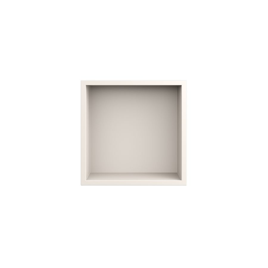 Inbouwnis Basic BOX 300x300x70mm flens kleur matt off white