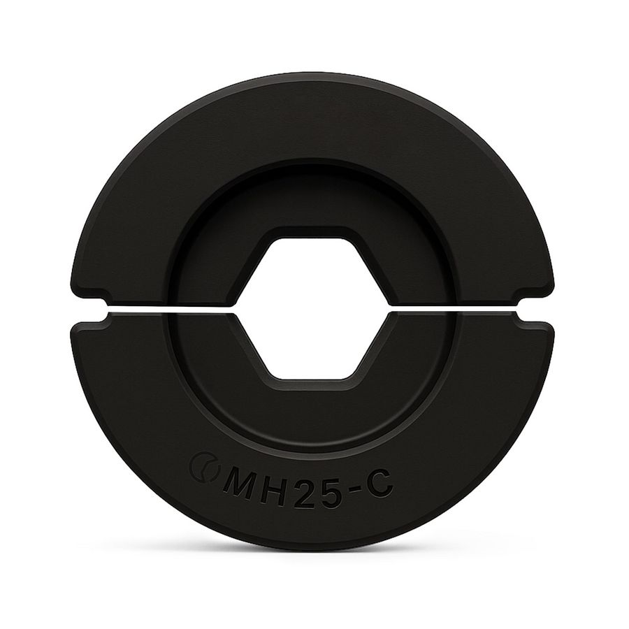 Matrijsset type C, 130kN hexag. 25mm2 906002/906070/906072