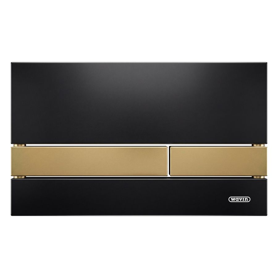 Bedieningsplaat Select 2.0 Zwart/Mat Goud LaLinea