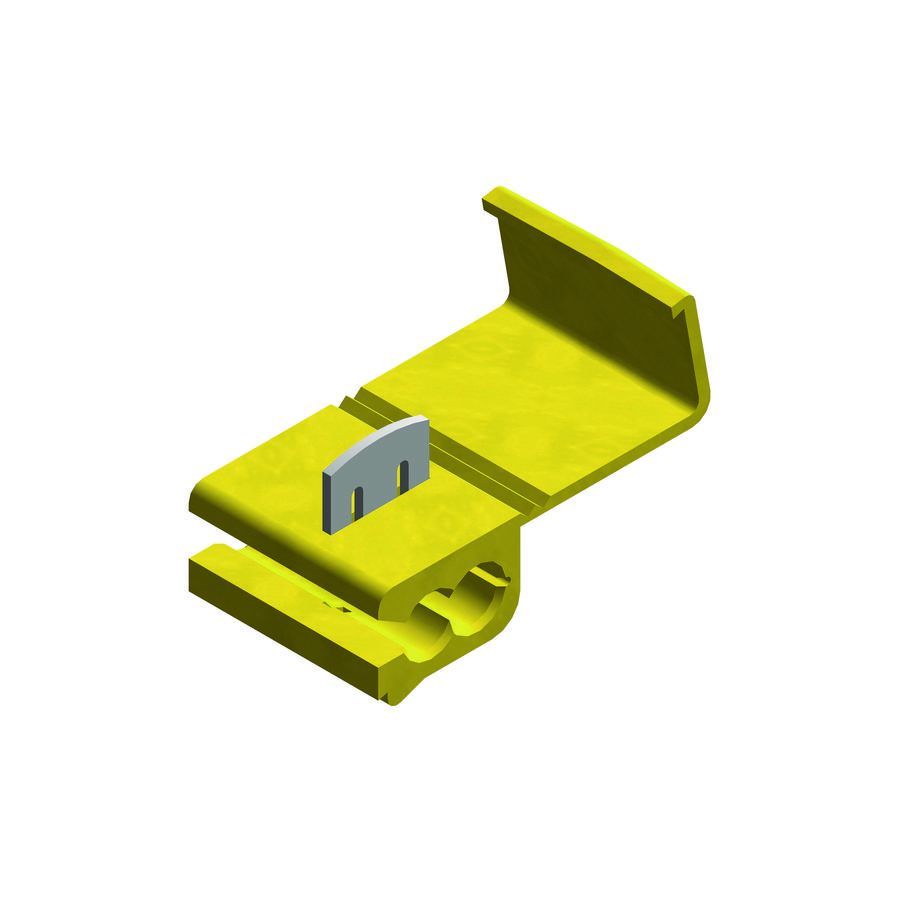 Doos a 100st. aftakklem lok geel 4,0-6,0mm²