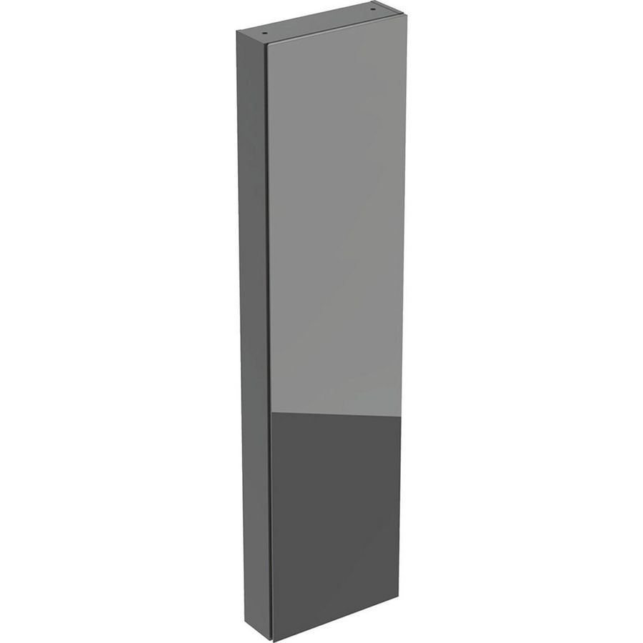 iCon hoge kast 1 deur binnenspiegel comp B45 H180 Lava glas