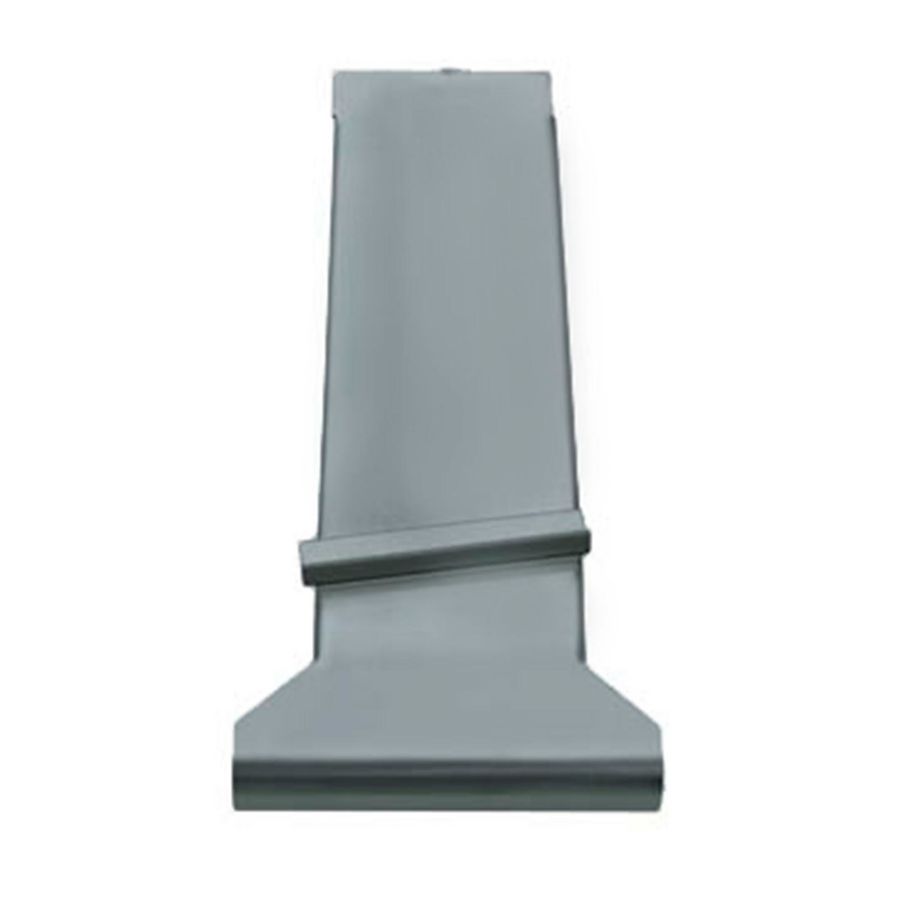 Zinken blue-grey separatieschuif / expansiedeksel v. bakgoot/mastgoot 37 & 44