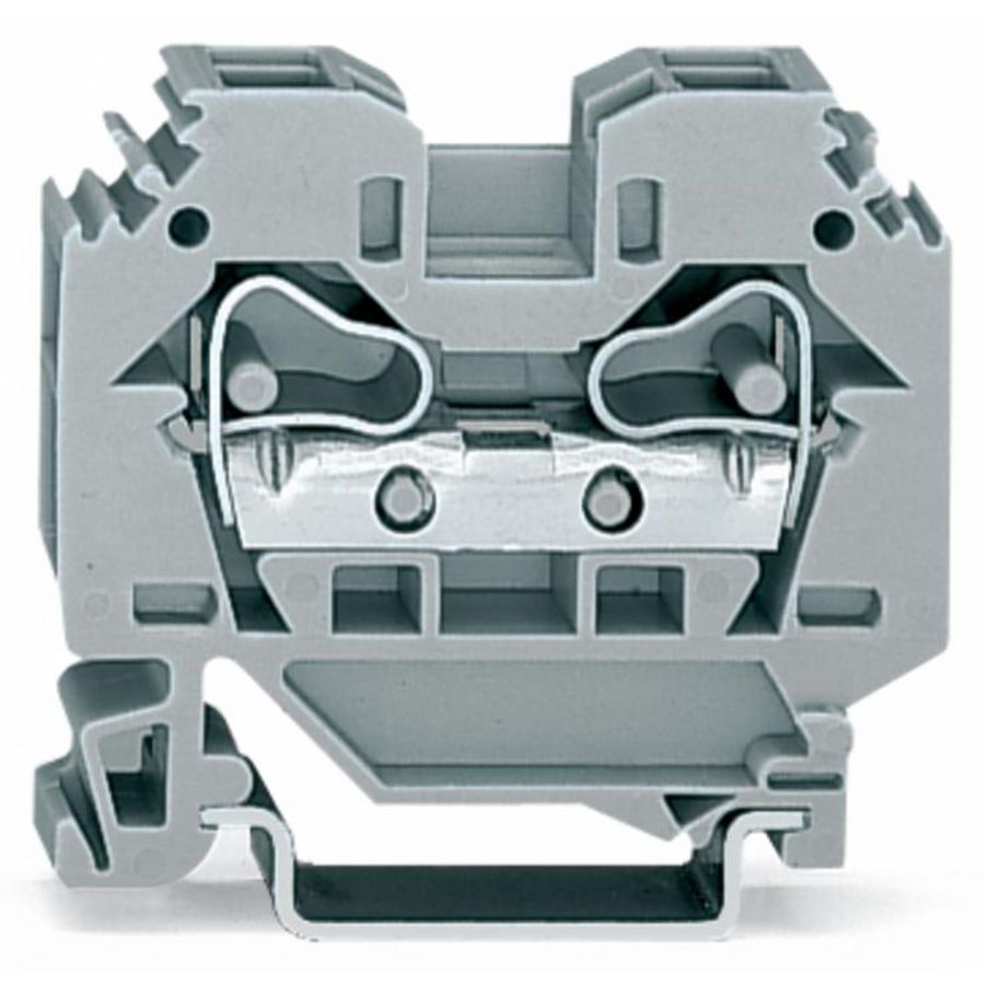 2-draads rijgklem 10mm² markeringsh. zijkant 284-104 VVE=50