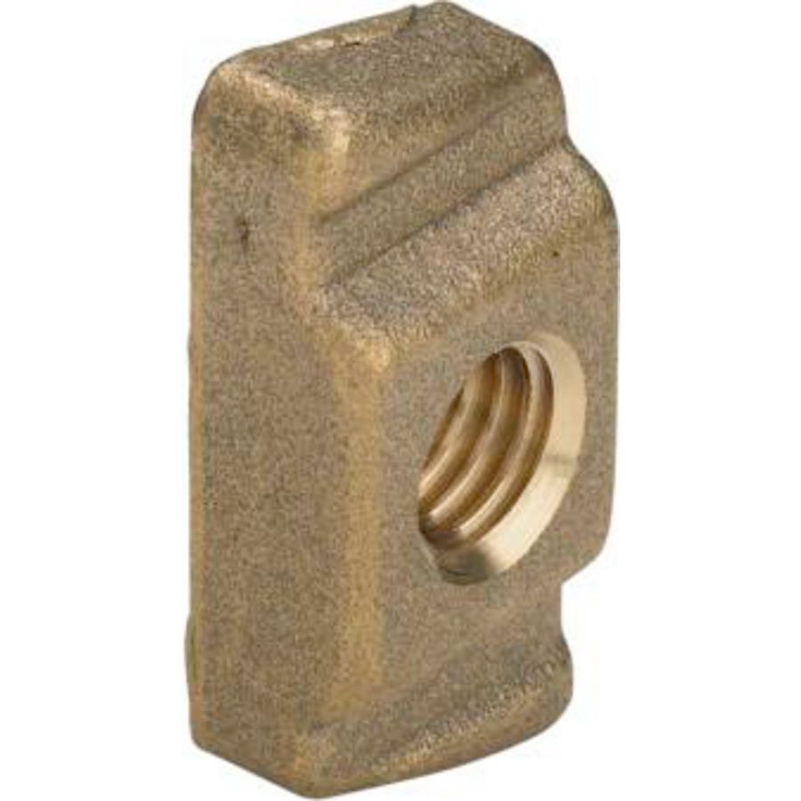 Bevestigingsmoer M6 messing/blank VVE=10