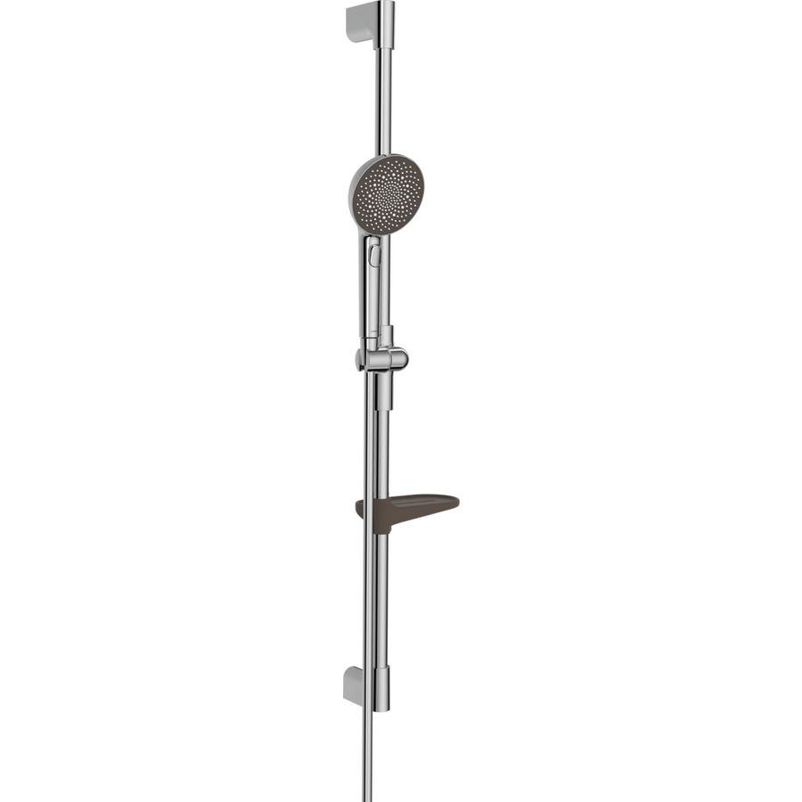 Doucheset Wandmontage messing/Plastic Chroom diam. 110 m 47150130