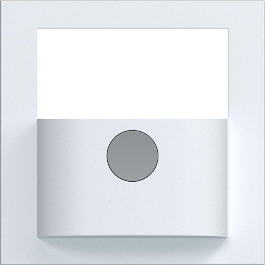 Afdekking met knop voor bewegingsmelder A.x/C.x lichtwit mat