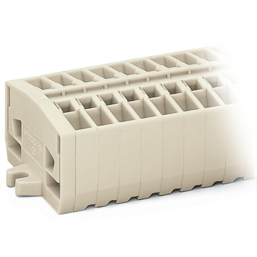 2-draads klemmenstrook z. drukknop Ex e II 264-133 VVE=100