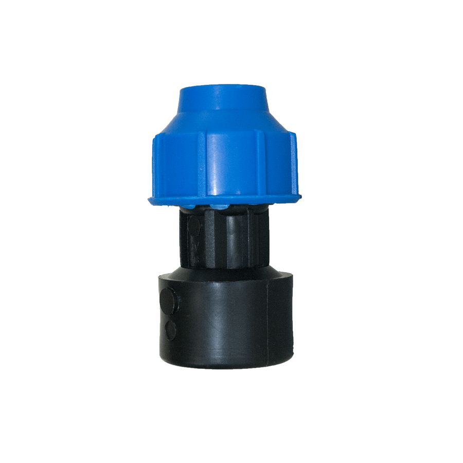 Synpro Tyleen verloopkopp. 110mm knel x 3" BIN + ring KIWA