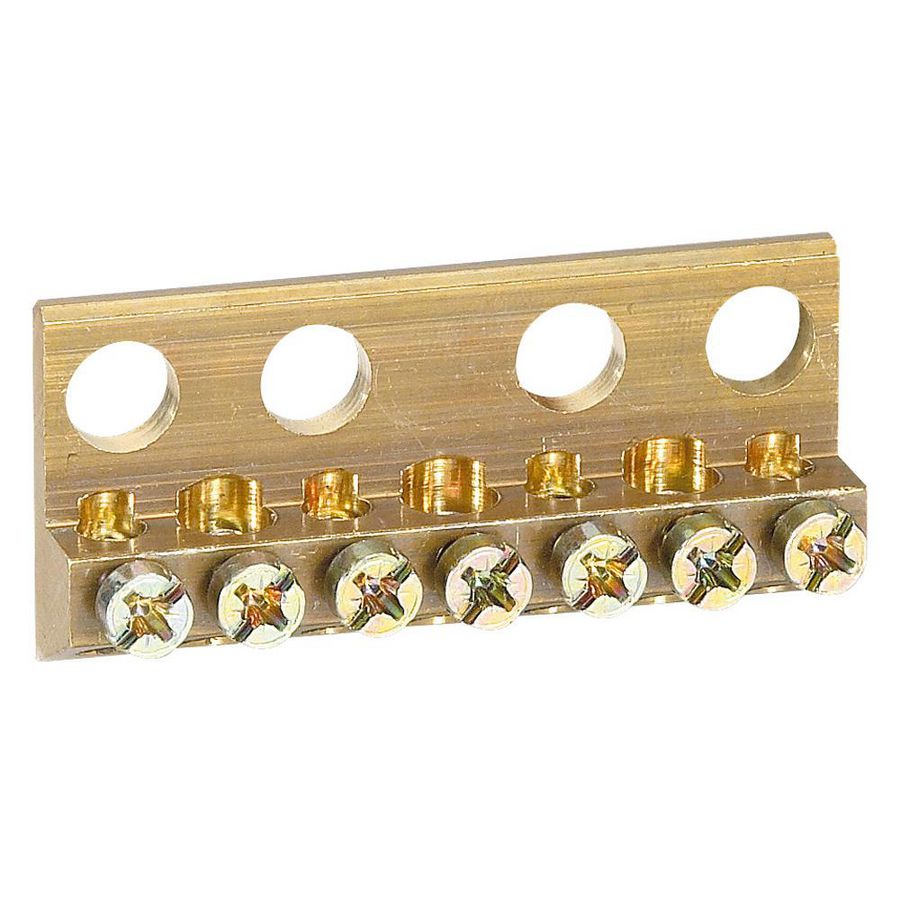 Connector voor koperrail 7x afgaand