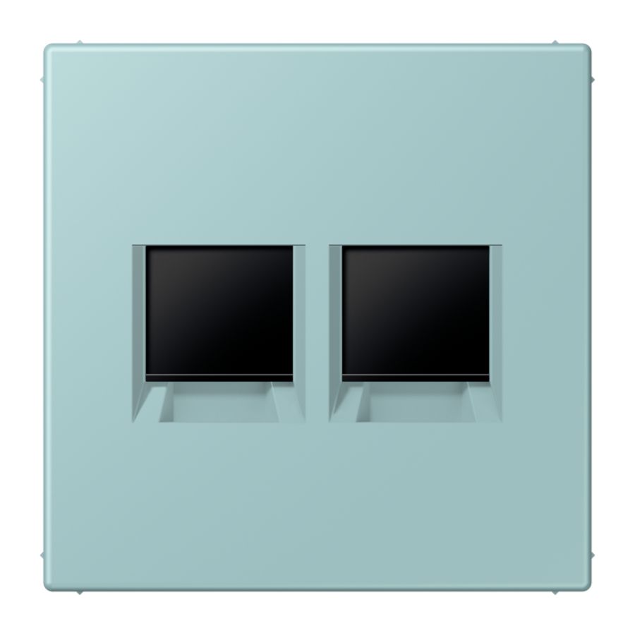 Afdekking 2-voudig AMP Radiall LC32033