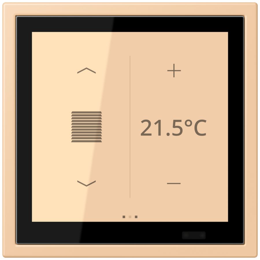 Bedieningselement slagv LC32122 KNX Touch LS Zero RCD