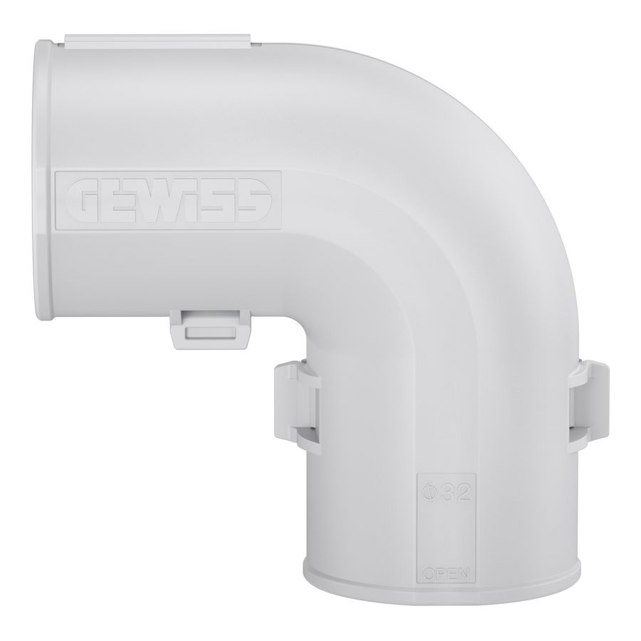 RKE/32G INSPECTEERBAAR HOEKSTUK 90GR IP40-HAL.VRIJ.-d VVE=10