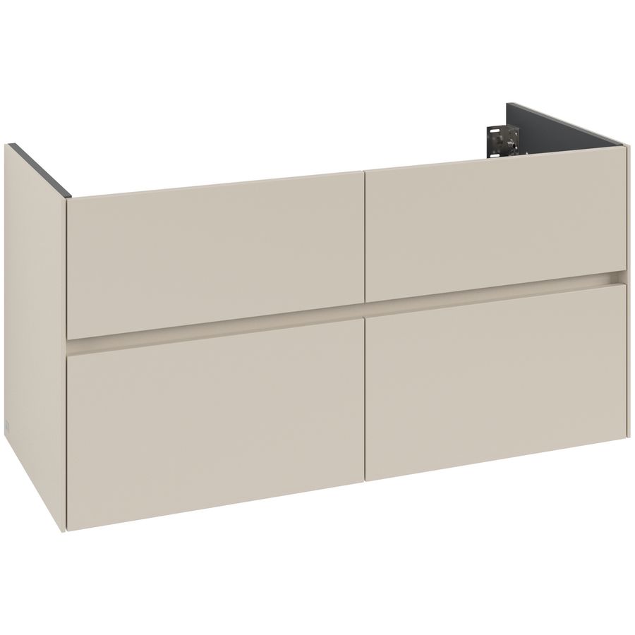 Wastafelonderkast Collaro 4 la 1196x600x498mm Cashmere Grey