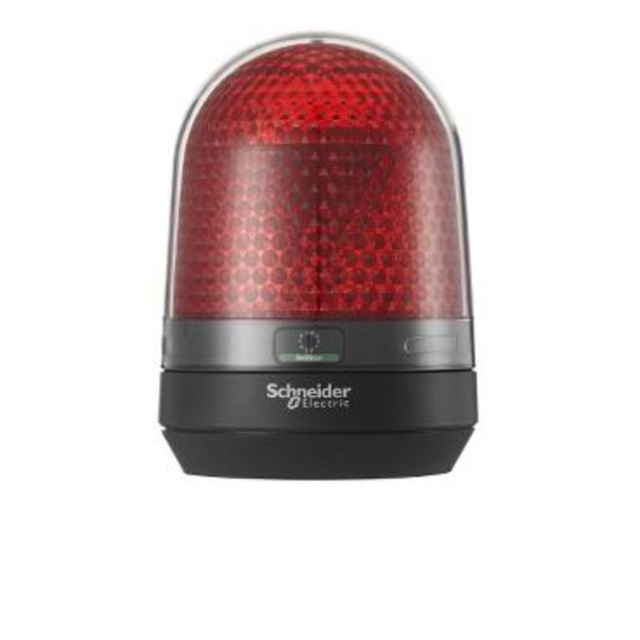 Zwaailamp LED 100-230V AC Rood