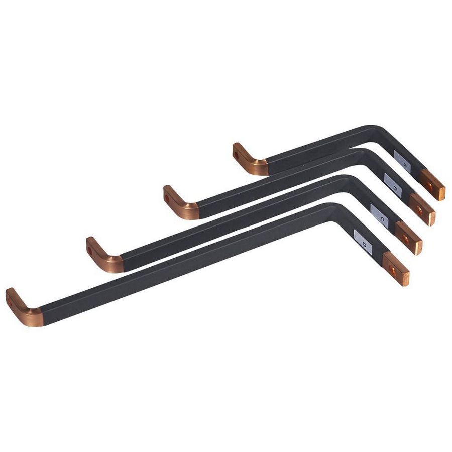 Aansluitset horizontaal HX3 ALU rail 75mm