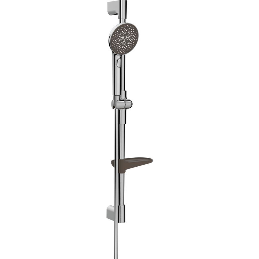 Doucheset Wandmontage messing/Plastic Chroom diam. 110 m 47160130