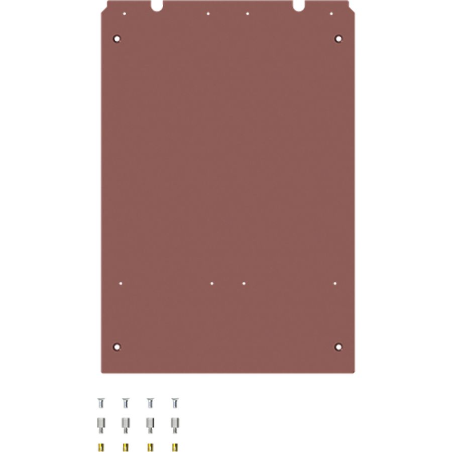 EH3 DIN0 875 Montageplaat Pertinax HxBxD 756,5x515x5mm