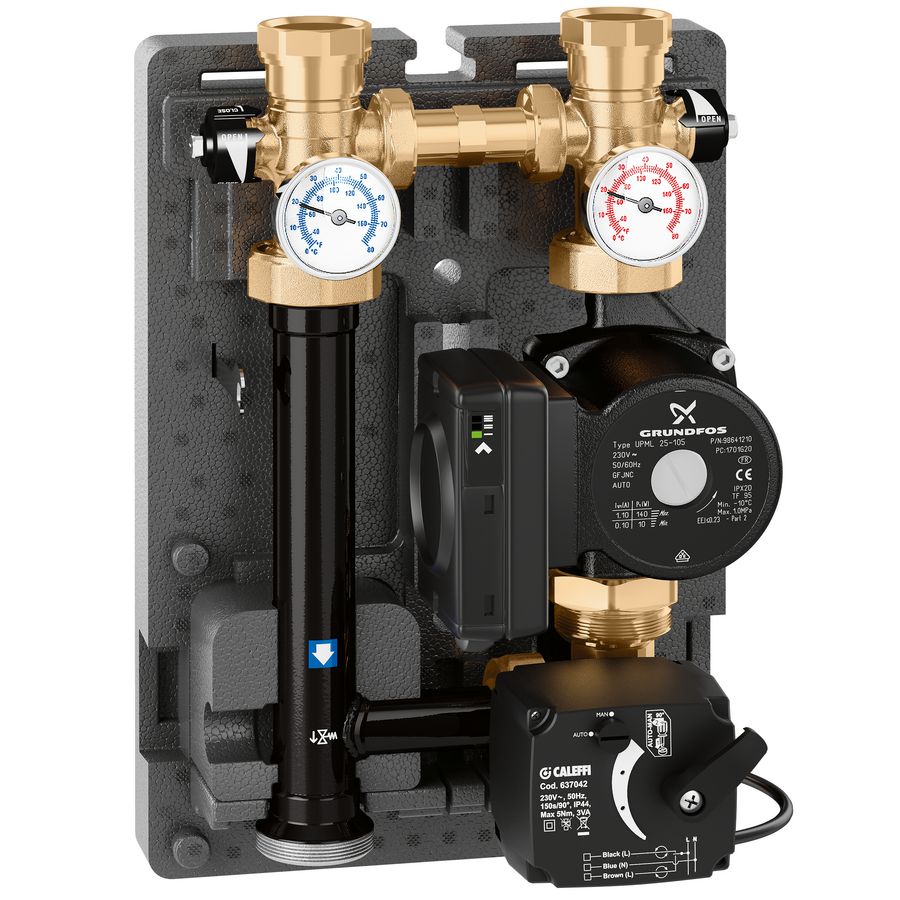 Pompgroep met 3 punten controlesignaal 230V-upml 25-105