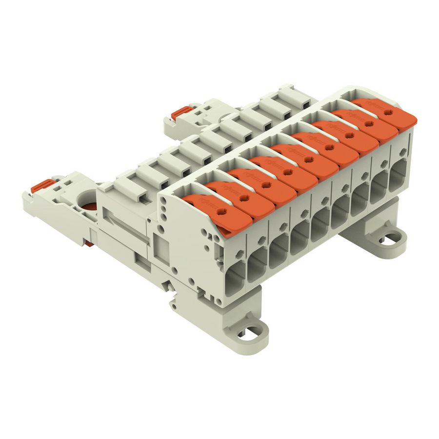 1-draads male steker Hendel li.grijs 831-1209/306-000 VVE=6