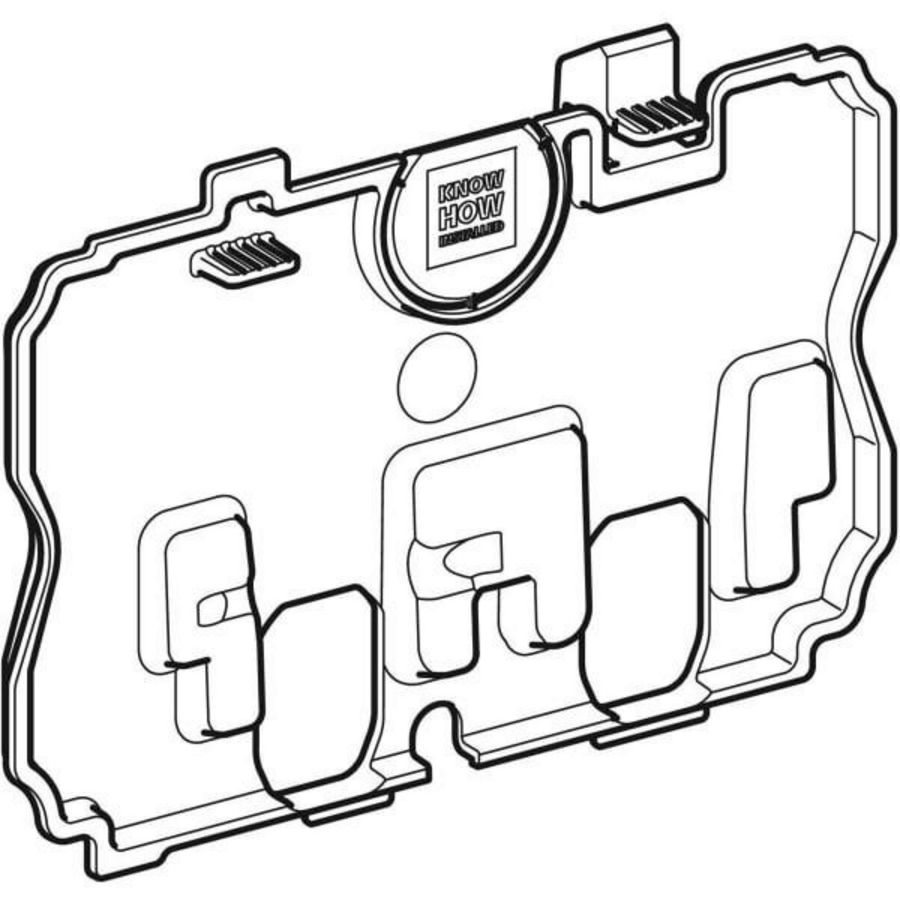Beschermplaat tbv bedieningsplaat Sigma60