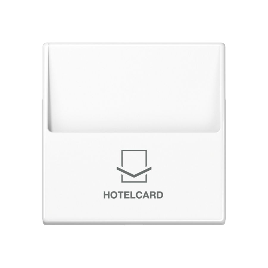 Afdekking AS500 a.wit Hotelcard-schakelaar