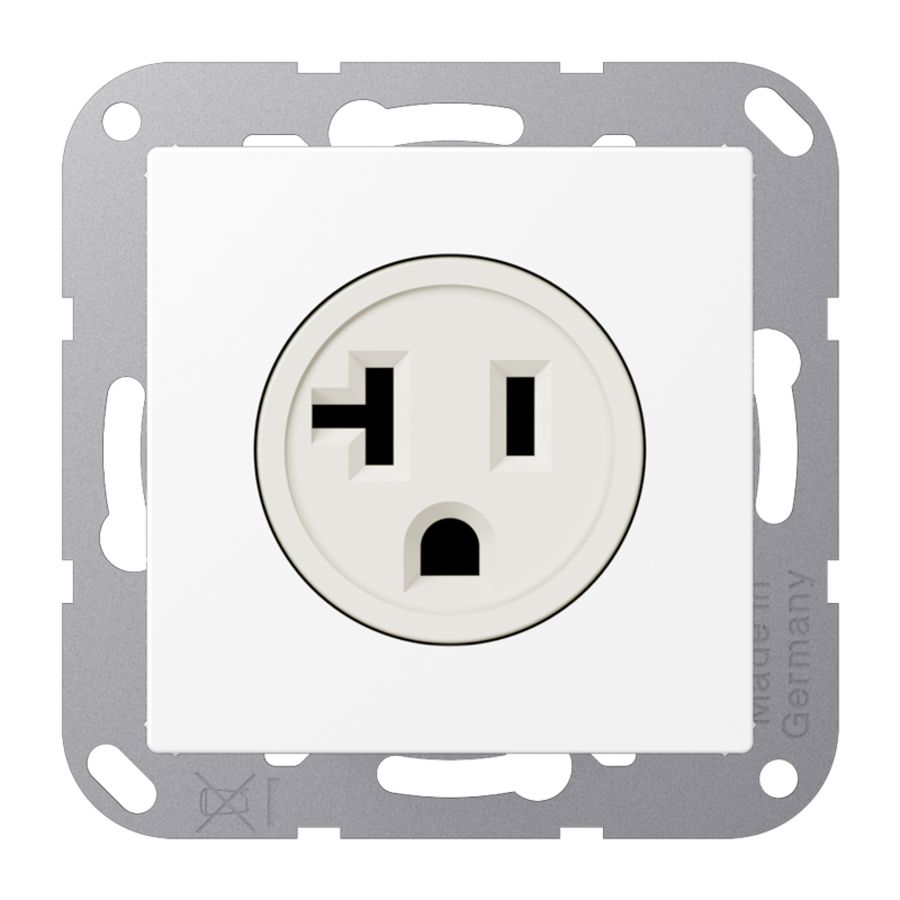 Wandcontactdoos matwit Us-Nema 20 A A500