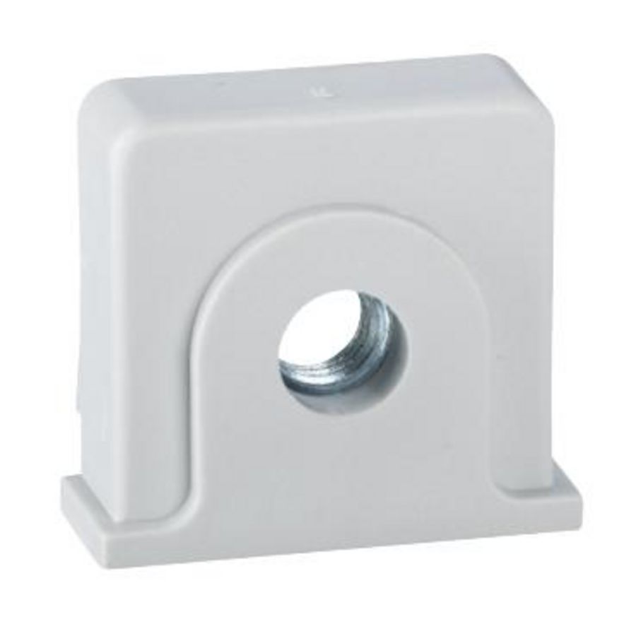Kunststof montagenok met M6 moer DIN-rails VVE=20