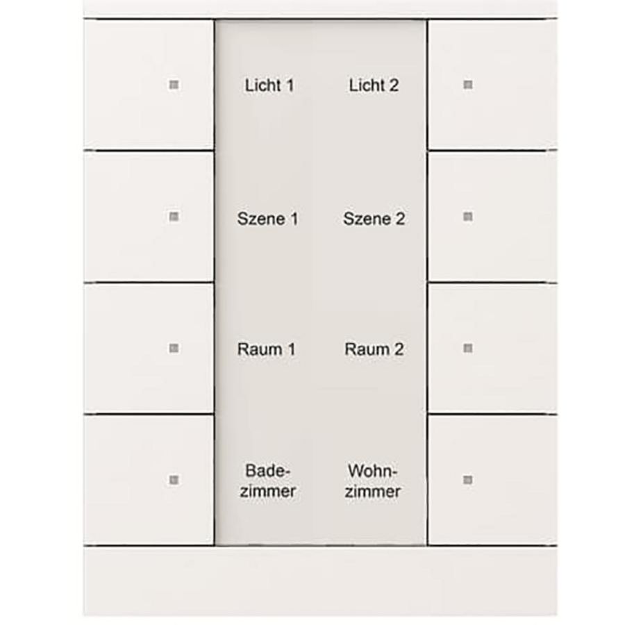 Bedienings sensor KNX - ClimaEco Wit 8f