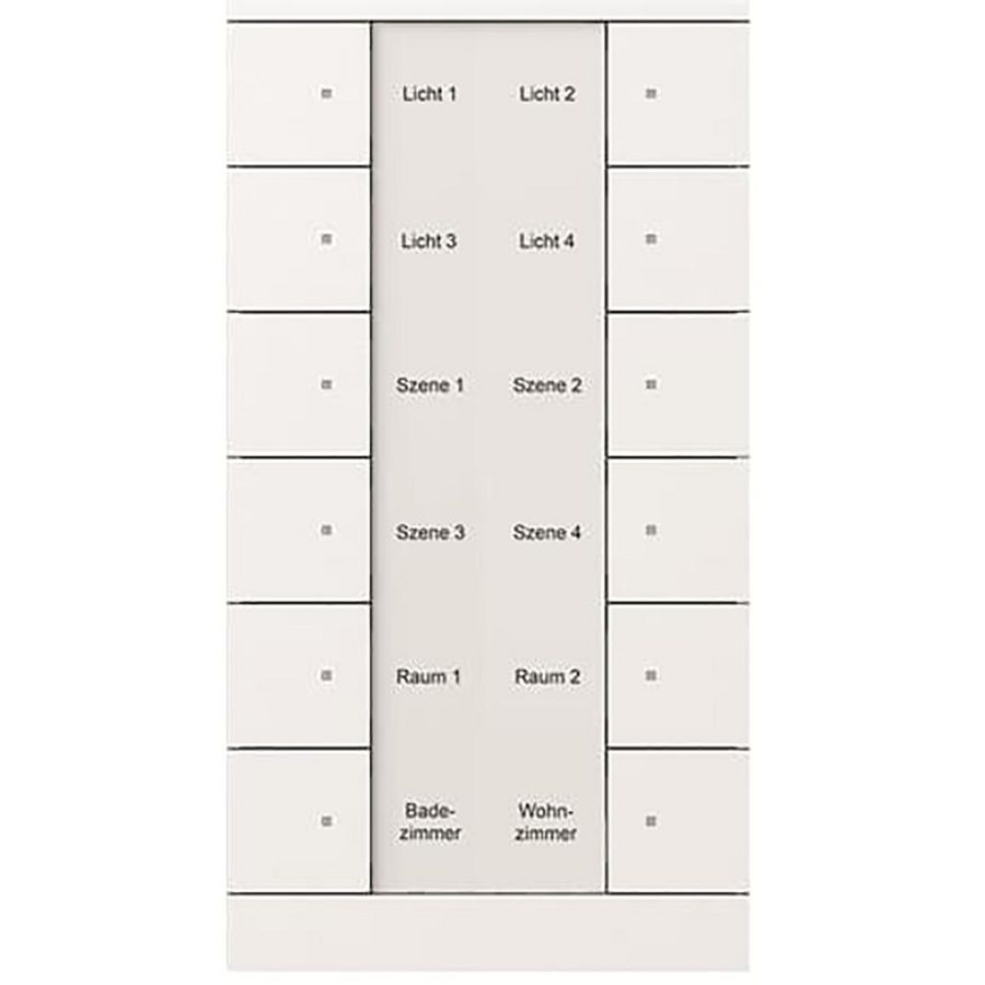 Bedienings sensor KNX - ClimaEco Wit 12f