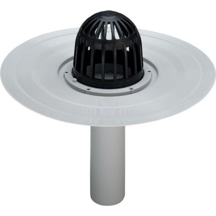 Balkon- En Terrasafvoeren 70 kunststof/grijs 49462-289409